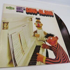 Sesame Street BERT AND ERNIE SING-ALONG (1) LP Vinyl Record